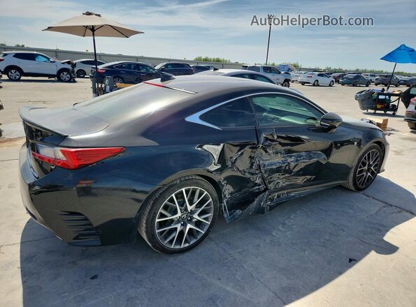 JTHHE5BC0H5017290 2017 LEXUS RC Black Задня права чверть