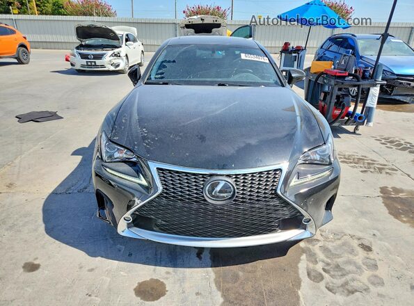 JTHHE5BC0H5017290 2017 LEXUS RC Black Вид спереду