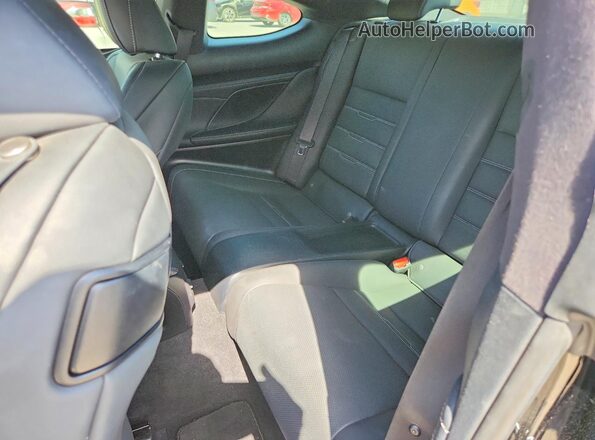 JTHHE5BC0H5017290 2017 LEXUS RC Black Вид задніх сидінь
