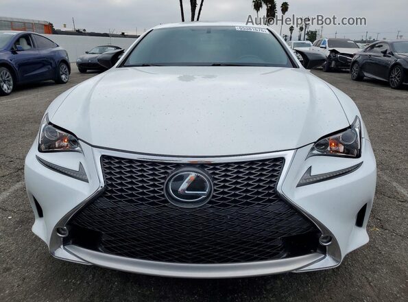 JTHHE5BC3H5017669 2017 LEXUS RC White წინა ხედი