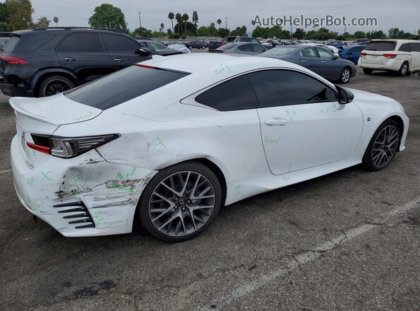 JTHHE5BC3H5017669 2017 LEXUS RC White უკანა მარჯვენა