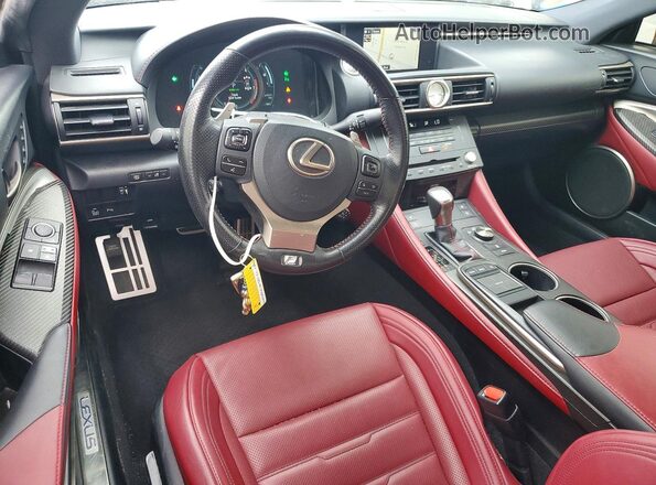 JTHHE5BC3H5017669 2017 LEXUS RC White წინა პანელის ხედი