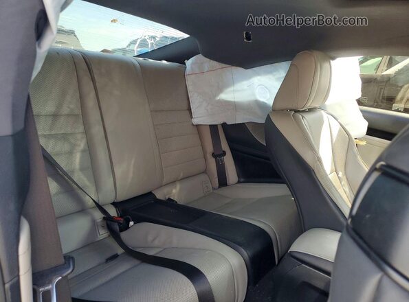 JTHHE5BC8G5011896 2016 LEXUS RC Gray Widok tylnych siedzeń