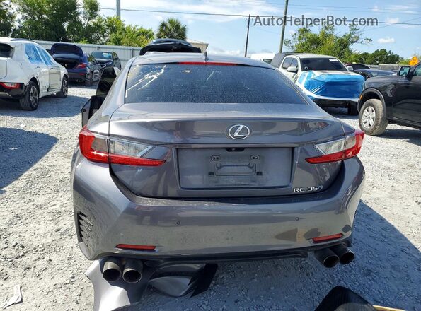 JTHHE5BC8G5011896 2016 LEXUS RC Gray Widok z tyłu