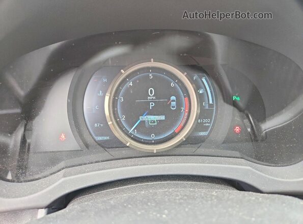 JTHHE5BC9G5012877 2016 LEXUS RC Черный Вид щитка приборов