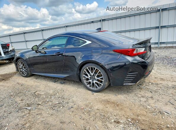 JTHHE5BC9G5012877 2016 LEXUS RC Черный Задняя левая четверть