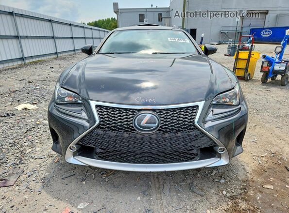 JTHHE5BC9G5012877 2016 LEXUS RC Черный Вид спереди