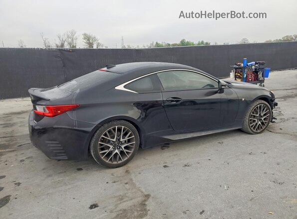 JTHHE5BC9G5013138 2016 LEXUS RC Black Trasero derecho