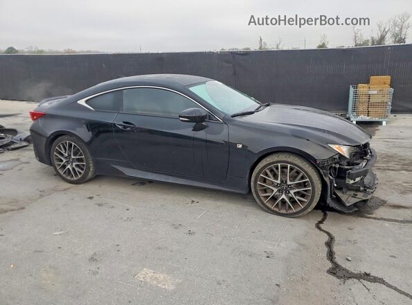 JTHHE5BC9G5013138 2016 LEXUS RC Black Delantero derecho