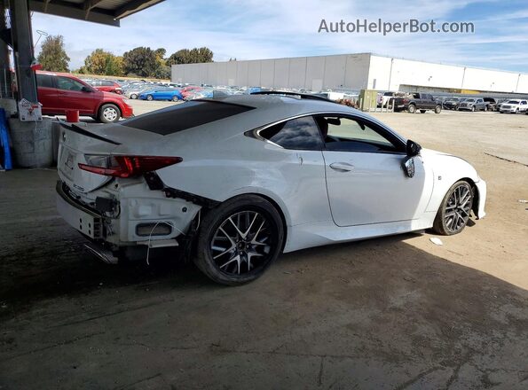 JTHHE5BC9G5014760 2016 LEXUS RC White Trasero derecho