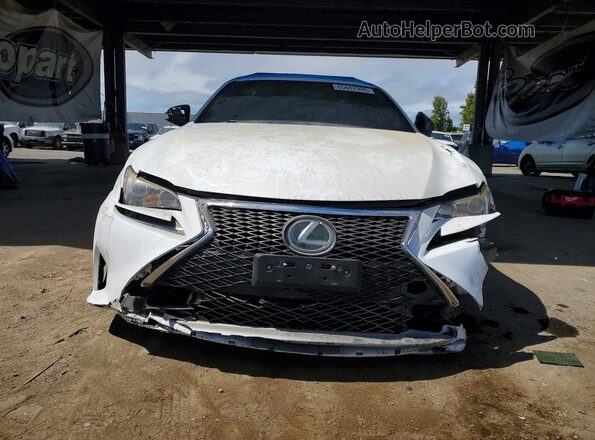 JTHHE5BC9G5014760 2016 LEXUS RC White Vista frontal