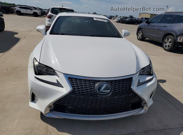JTHHE5BC9H5017028 2017 LEXUS RC White Widok z przodu