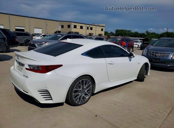 JTHHE5BC9H5017028 2017 LEXUS RC White Tył prawy