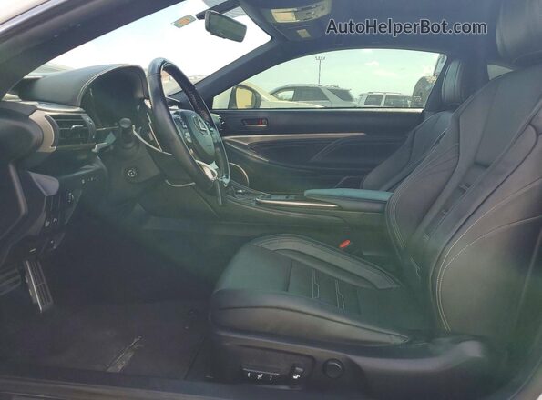 JTHHE5BC9H5017028 2017 LEXUS RC White Widok wnętrza z przodu