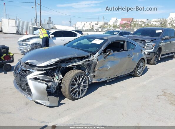 JTHHE5BC9H5017157 2017 LEXUS RC 350 Silver წინა მარცხენა ხედი სამი მეოთხედიდან