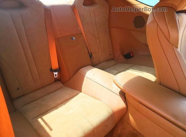 JTHHP5AY4JA004501 2018 LEXUS LC Red Widok tylnych siedzeń