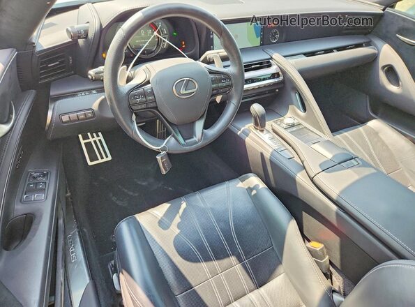JTHHP5AY8KA006298 2019 LEXUS LC White Vista del salpicadero