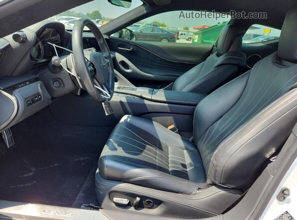 JTHHP5AY8KA006298 2019 LEXUS LC White Vista interior delantera