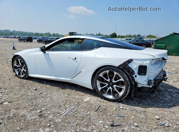 JTHHP5AY8KA006298 2019 LEXUS LC White Trasero izquierdo