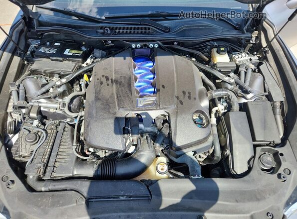 JTHHP5BC7K5007177 2019 LEXUS RC Gray Widok wnętrza z tyłu