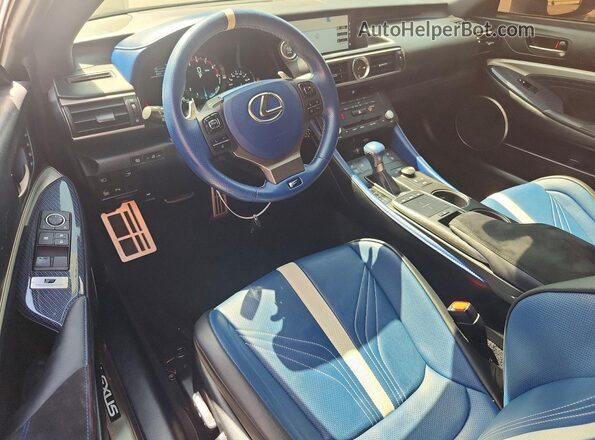 JTHHP5BC7K5007177 2019 LEXUS RC Gray Widok deski rozdzielczej