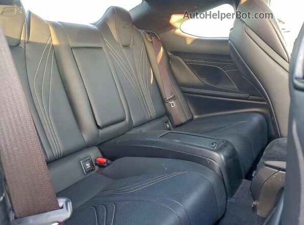 JTHHP5BC9H5006265 2017 LEXUS RC-F Black Rear seats view