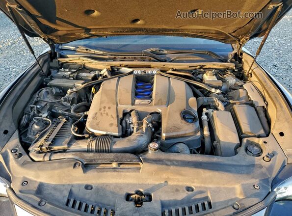 JTHHP5BC9H5006265 2017 LEXUS RC-F Black Rear interior view