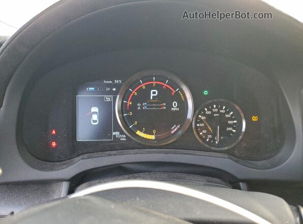 JTHHP5BC9H5006265 2017 LEXUS RC-F Black Instrument cluster view