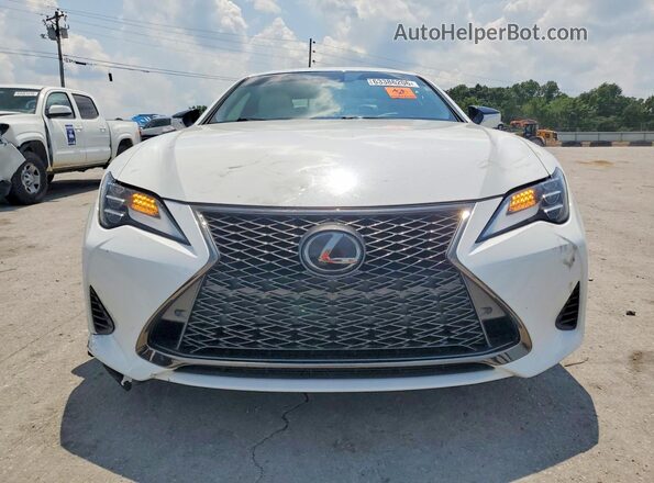 JTHHZ5BC0K5021125 2019 LEXUS RC Белый Вид спереди