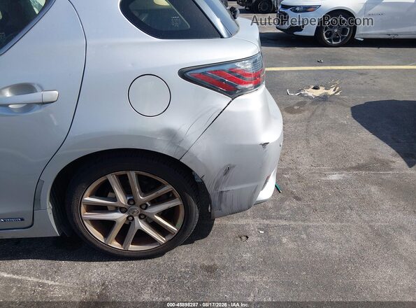 JTHKD5BH1G2254990 2016 LEXUS CT 200H Серый Вид спереди