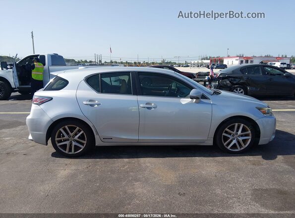 JTHKD5BH1G2254990 2016 LEXUS CT 200H Серый Вид задней части салона