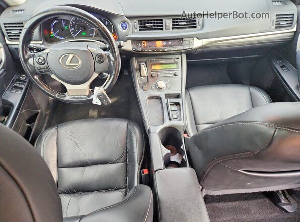 JTHKD5BH2G2252178 2016 LEXUS CT Black Вид панелі приладів