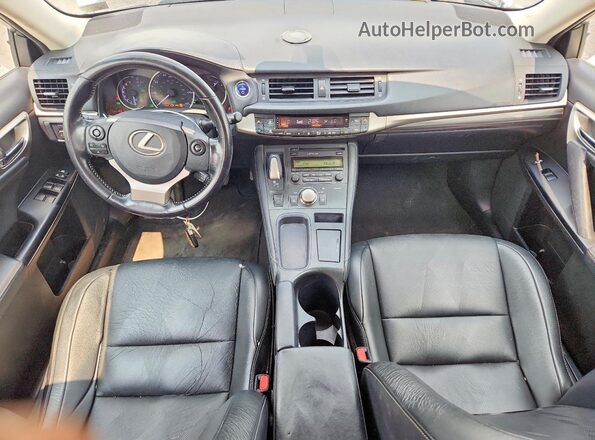 JTHKD5BH2G2266811 2016 LEXUS CT Черный Вид панели приборов