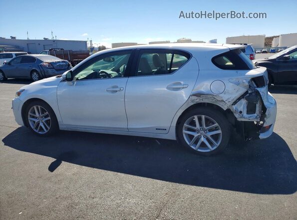 JTHKD5BH2H2292259 2017 LEXUS CT Белый Задняя левая четверть