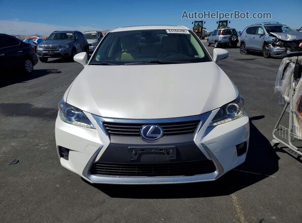 JTHKD5BH2H2292259 2017 LEXUS CT Белый Вид спереди