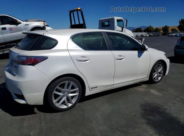 JTHKD5BH2H2292259 2017 LEXUS CT Белый Задняя правая четверть