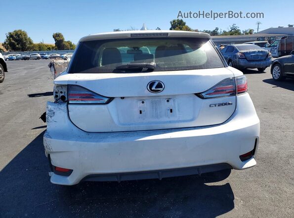 JTHKD5BH2H2292259 2017 LEXUS CT Белый Вид сзади