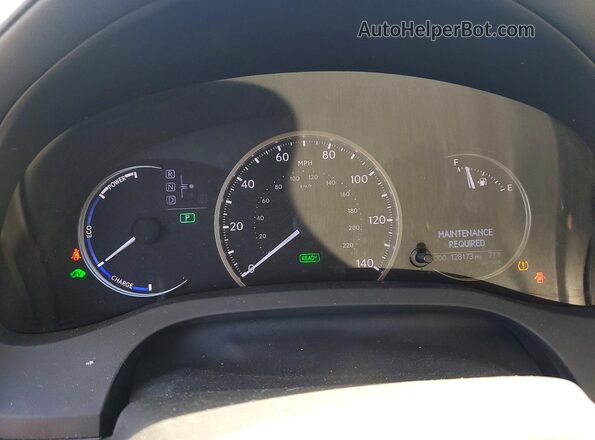 JTHKD5BH2H2292259 2017 LEXUS CT Белый Вид щитка приборов