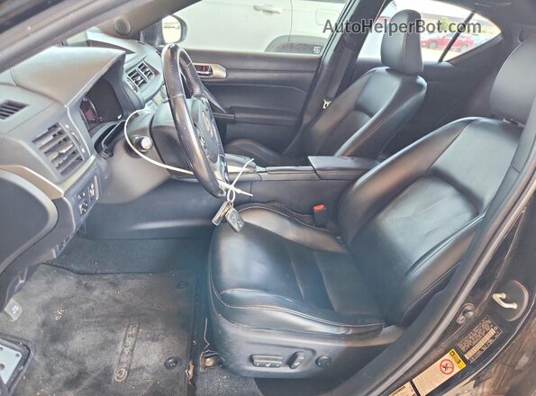 JTHKD5BH5G2257083 2016 LEXUS CT Black Front interior view