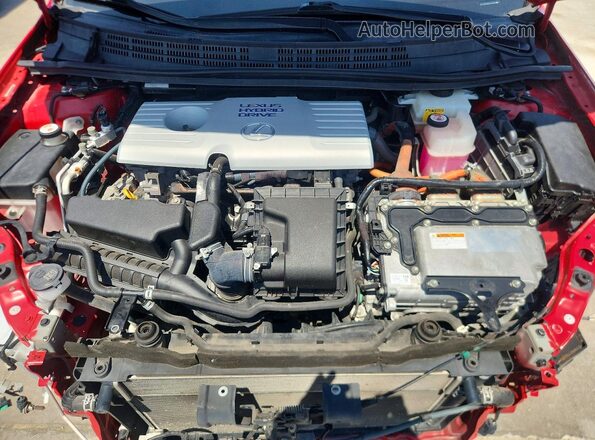 JTHKD5BH7H2291396 2017 LEXUS CT Red Вид задньої частини салону
