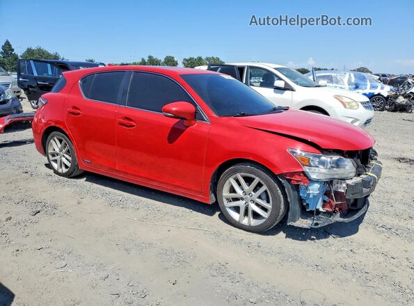 JTHKD5BH8H2287101 2017 LEXUS CT Red Przód prawy