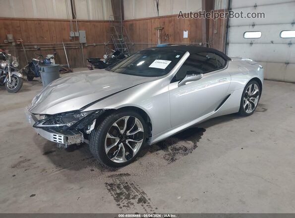 JTHKPAAY1MA103859 2021 LEXUS LC 500 Silver წინა მარცხენა ხედი სამი მეოთხედიდან