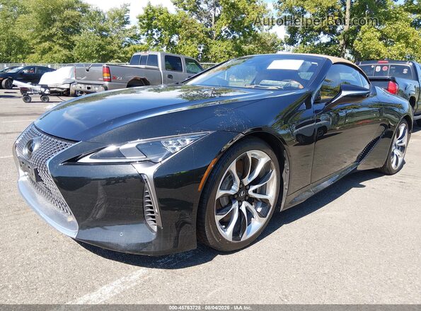 JTHKPAAY7MA103641 2021 LEXUS LC 500 Black Vista tres cuartos delantera izquierda