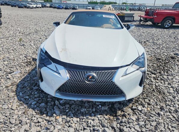 JTHMPAAY0NA105452 2022 LEXUS LC Белый Вид спереди