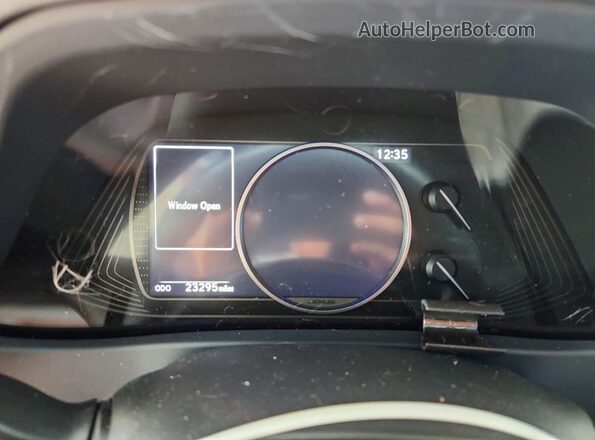 JTHP3JBH2M2033170 2021 LEXUS UX Серый Вид щитка приборов