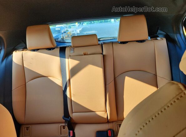 JTHP9JBH3P2067850 2023 LEXUS UX Black Vista de los asientos traseros