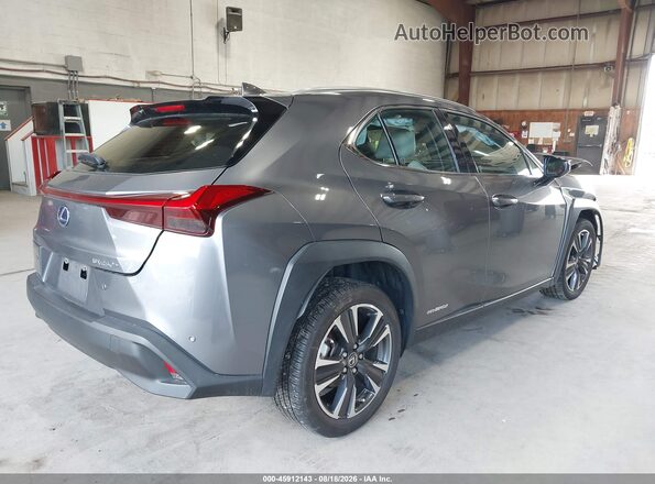 JTHP9JBH4M2051295 2021 LEXUS UX 250H Gray Trasero derecho