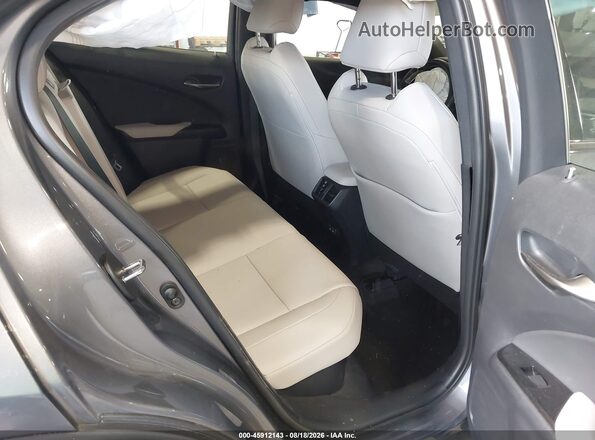 JTHP9JBH4M2051295 2021 LEXUS UX 250H Gray Vista de la etiqueta del VIN