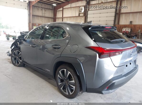 JTHP9JBH4M2051295 2021 LEXUS UX 250H Gray Trasero izquierdo