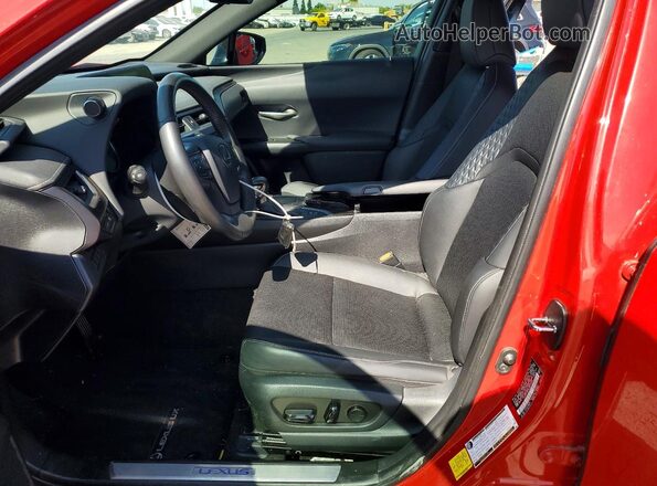 JTHP9JBH6L2022668 2020 LEXUS UX Red Widok wnętrza z przodu